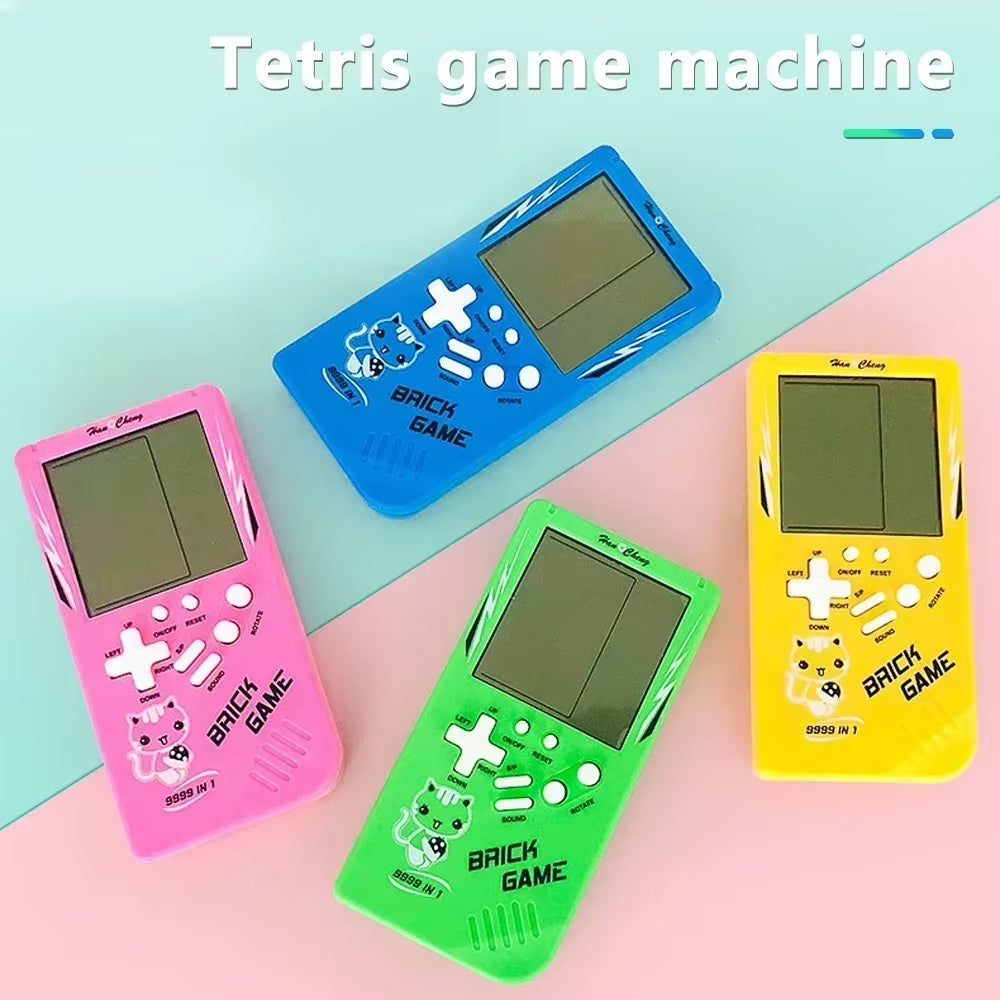 Tetris Nostalgic Retro Handheld Game Console 23 Games Eye Protection and No Radiation Perfect Gift for Children'S Student Toys