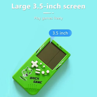 Tetris Nostalgic Retro Handheld Game Console 23 Games Eye Protection and No Radiation Perfect Gift for Children'S Student Toys